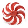 Hélice para Ventilador Mondial Premium / Polishop 40cm 8pás Nv61 Nv45 / Vps-52 / Vps-44 Vermelha - 1