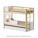 Ver mais imagens de Treliche Infantil com Janela e LED New Garden Casatema MadeiraOriginals Marrom/Branco