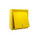 Ver imagem 3 de Caixa Correio Carta Grade/embutir Amarela + 3 Números Pl Colonial