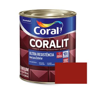 Esmalte Coralit Ultra Resistência Alto Brilho Tabaco 900ml Coral
