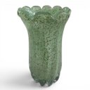 Ver imagem 1 de Vaso Decorativo em Murano na Cor Verde Menta 24x16x16cm