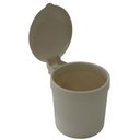 Ver imagem 3 de Lixeira de Pia/mesa com Tampa N244338-2 Creme - Quanhe