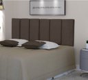 Ver imagem 2 de Cabeceira de Cama Casal Dubai 140cm - Marrom