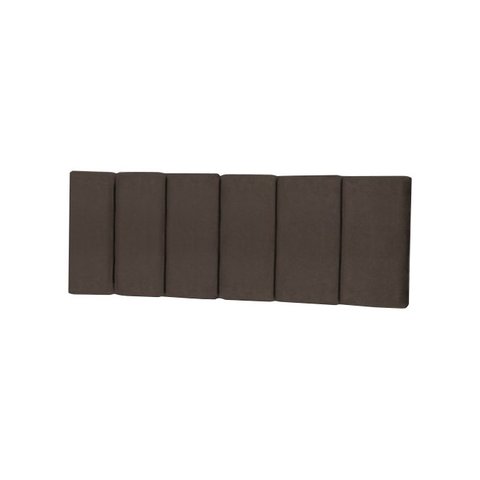 Cabeceira de Cama Casal Dubai 140cm - Marrom