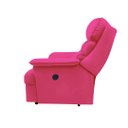 Ver imagem 4 de Poltrona Reclinável Elétrica Suede Pink