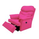 Ver imagem 1 de Poltrona Reclinável Elétrica Suede Pink