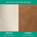 Ver imagem 4 de Cabeceira Queen 160 cm Lumina LED com Frame Boucle Tca 310 Corino Tcs 727 Peer