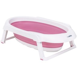 Banheira Portátil para Bebê Jelly Rosa Kiddo - 1