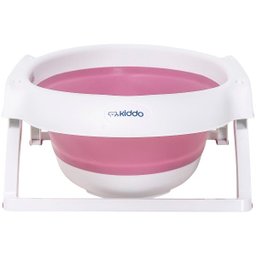 Banheira Portátil para Bebê Jelly Rosa Kiddo - 3