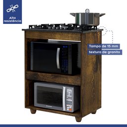 Balcão para Cooktop 5 Bocas - 5