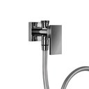 Ver imagem 3 de Ducha Higiênica Docol New Edge 925648 com Registro e Derivação Grafite Polido