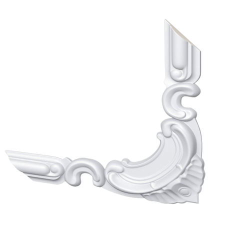 Kit Aplique Boiserie Z101 - 4 Peças 20x20cm Gart a