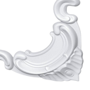 Ver imagem 2 de Kit Aplique Boiserie Z101 - 4 Peças 20x20cm Gart a