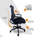 Ver imagem 5 de Cadeira Presidente Oficial Comfort Verona sem Apoio
