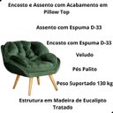 Ver imagem 3 de Poltrona California para Sala Veludo de Amamentação do Papai
