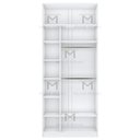 Ver imagem 4 de MÓDULO CLOSET COLMEIA CABIDEIRO DUPLO + NICHOS M526.B MUNDI MOVEIS