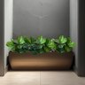 12 Folhagens Verdes de Planta Decorativa em Árvore Artificial Ideal para Mesa, Escritório e Salas - 8