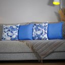 Ver imagem 2 de Kit com 4 Capas para Almofadas Decorativas Borboletas Azuis