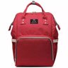Mochila Bolsa De Mão Maternidade Bebê - Vermelho - 1