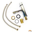 Ver imagem 4 de Torneira Misturador Monocomando Banheiro Lavatório Cromada