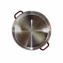 Ver imagem 4 de Paejeira de Aluminio Fundido 34cm - Vermelha Pigmentada