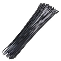 ABRACADEIRA NYLON 370X4,8MM PT PCT 100 PC - 1