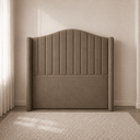Ver imagem 3 de Cabeceira Cama Box Casal Queen 160cm Zoe Estofada Suede Moderna