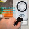 Timer Temporizador Analógico Mecânico Tomada Bivolt 110v 220v Programável 24 Horas Intervalos de 15 - 2