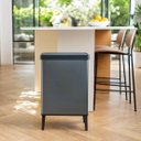 Ver imagem 2 de Lixeira Verto High 54l - Azul | Curver