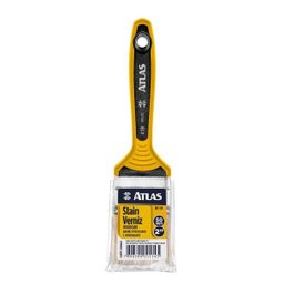 Trincha Pincel Cerda Branca Dupla 419 2 Pol Atlas - 6 Unidades - 2