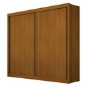 Ver imagem 1 de Guarda Roupa Casal 2 Portas São Paulo Gold Cinamomo - Leifer