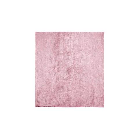 Tapete Sala Escritório Quadrado 1,50m X 1,50m Antiderrapante:rosa
