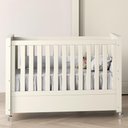 Ver imagem 2 de Berço Americano Tutto New Off White com Capitonê e Colchão Physical - Matic Móveis