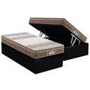 Ver imagem 1 de Cama Box Baú Solteiro: Colchão Espuma D33 Probel - Ep Guarda Costas Próintense Plus + Base Crc
