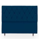 Ver imagem 1 de Cabeceira Estofada para Cama de Casal 160 Athena Suede