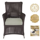 Ver imagem 3 de 4 Poltronas e 1 Mesa Igapó em Alumínio Pintura Fendi Corda Náutica Estofado 3