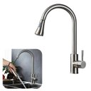 Ver imagem 1 de Torneira Pull Down Goumet Bancada Cozinha Metal Escovado Monocomando