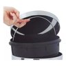 Kit 2 Lixeira Inox Banheiro Cozinha Pedal E Balde 3 E 12 Lt - 3