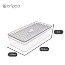 Ver imagem 2 de Organizador de Geladeira com Tampa 2,8l Médio Transparente Frutas Legumes Crippa