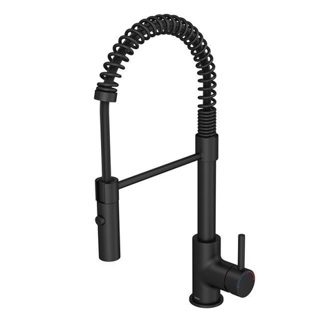 Misturador Monocomando de Mesa para Cozinha Spin One Gourmet Black Matte Deca Deca Metais