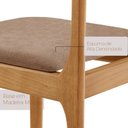 Ver imagem 5 de Conjunto de Mesa de Jantar Vitoria Tampo Laminado 120cm Barril 4 Cadeiras Bellini