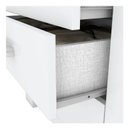 Ver imagem 4 de Guarda Roupa Solteiro City 4 Portas Branco com Espelho - Henn