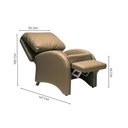 Ver imagem 4 de Poltrona do Papai Reclinável Mh 1237 Two Way C/ Pés Courano Bege - Herval