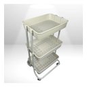 Ver imagem 4 de Carrinho Organizador Prateleira Cozinha Multiuso 3 Andares