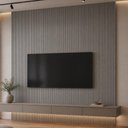 Ver imagem 3 de Painel Ripado de Madeira Decorativo para Sala Quarto 297x250cm Slats L05 Gris Fosco - Lyam Decor