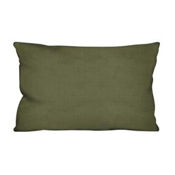 Capa de Almofada Decorativa Verde Natal 100% Algodão para Sofá - 30x50cm - 1