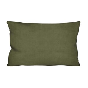Capa de Almofada Decorativa Verde Natal 100% Algodão para Sofá - 30x50cm