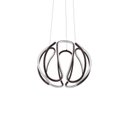 Ver imagem 1 de Lustre Pendente Nordecor Gaia D1396 Café Led Bivolt