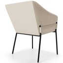 Ver imagem 7 de Kit 2 Cadeiras para Sala de Jantar Estar Living Olívia L02 Linho Bege - Lyam Decor