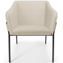 Ver imagem 3 de Kit 2 Cadeiras para Sala de Jantar Estar Living Olívia L02 Linho Bege - Lyam Decor